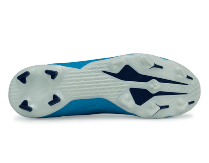 adidas Men's X Speedflow.3 FG Sky Blue/Pink/White
