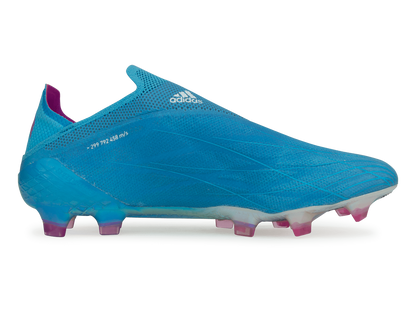 adidas Men's X Speedflow+ FG Sky Blue/Pink/White