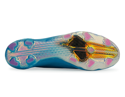 adidas Men's X Speedflow+ FG Sky Blue/Pink/White