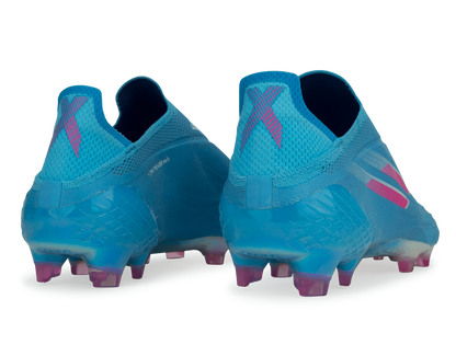adidas Men's X Speedflow+ FG Sky Blue/Pink/White