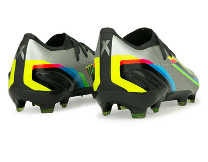 adidas Men's X SpeedPortal.1 FG Silver Metallic/Yellow