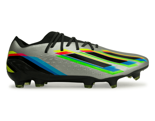 adidas Men's X SpeedPortal.1 FG Silver Metallic/Yellow