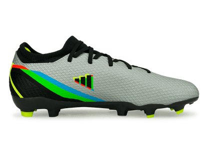 adidas Men's X SpeedPortal.3 FG Silver Metallic/Solar Yellow