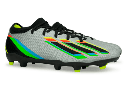 adidas Men's X SpeedPortal.3 FG Silver Metallic/Solar Yellow
