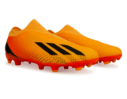 adidas Men's X SpeedPortal.3 Laceless FG Gold/Black