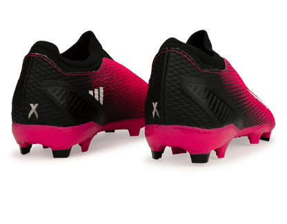 adidas Men's X SpeedPortal.3 Laceless FG Pink/Black