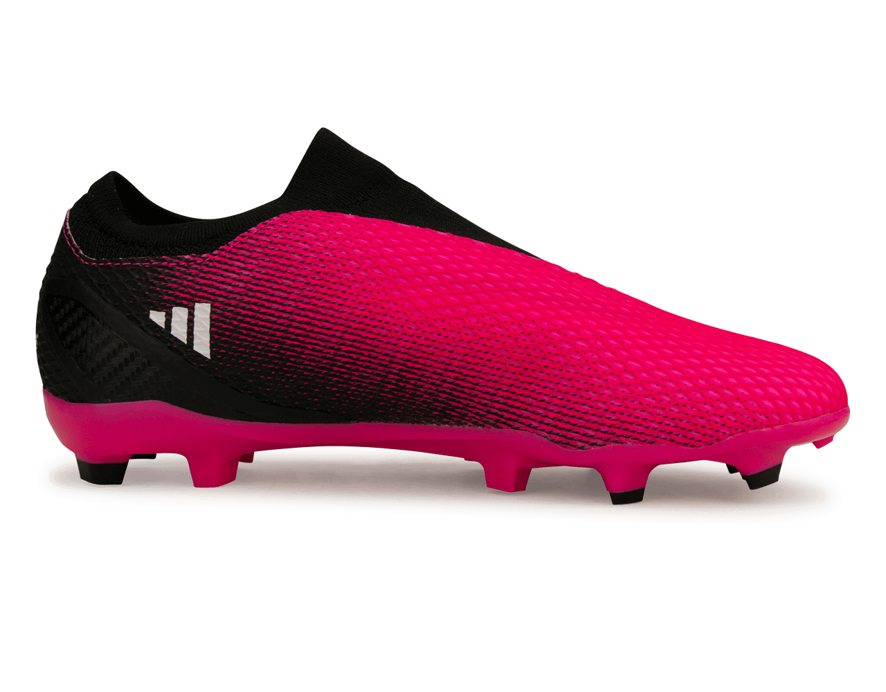 adidas Men's X SpeedPortal.3 Laceless FG Pink/Black