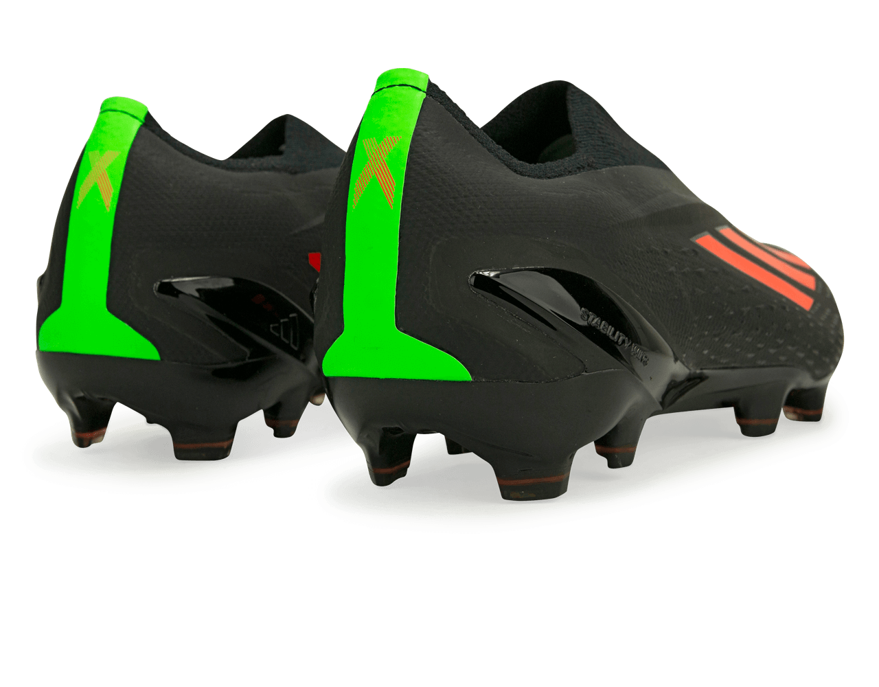 adidas Men's X SpeedPortal+ FG Black/Red/Green