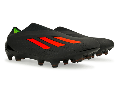 adidas Men's X SpeedPortal+ FG Black/Red/Green