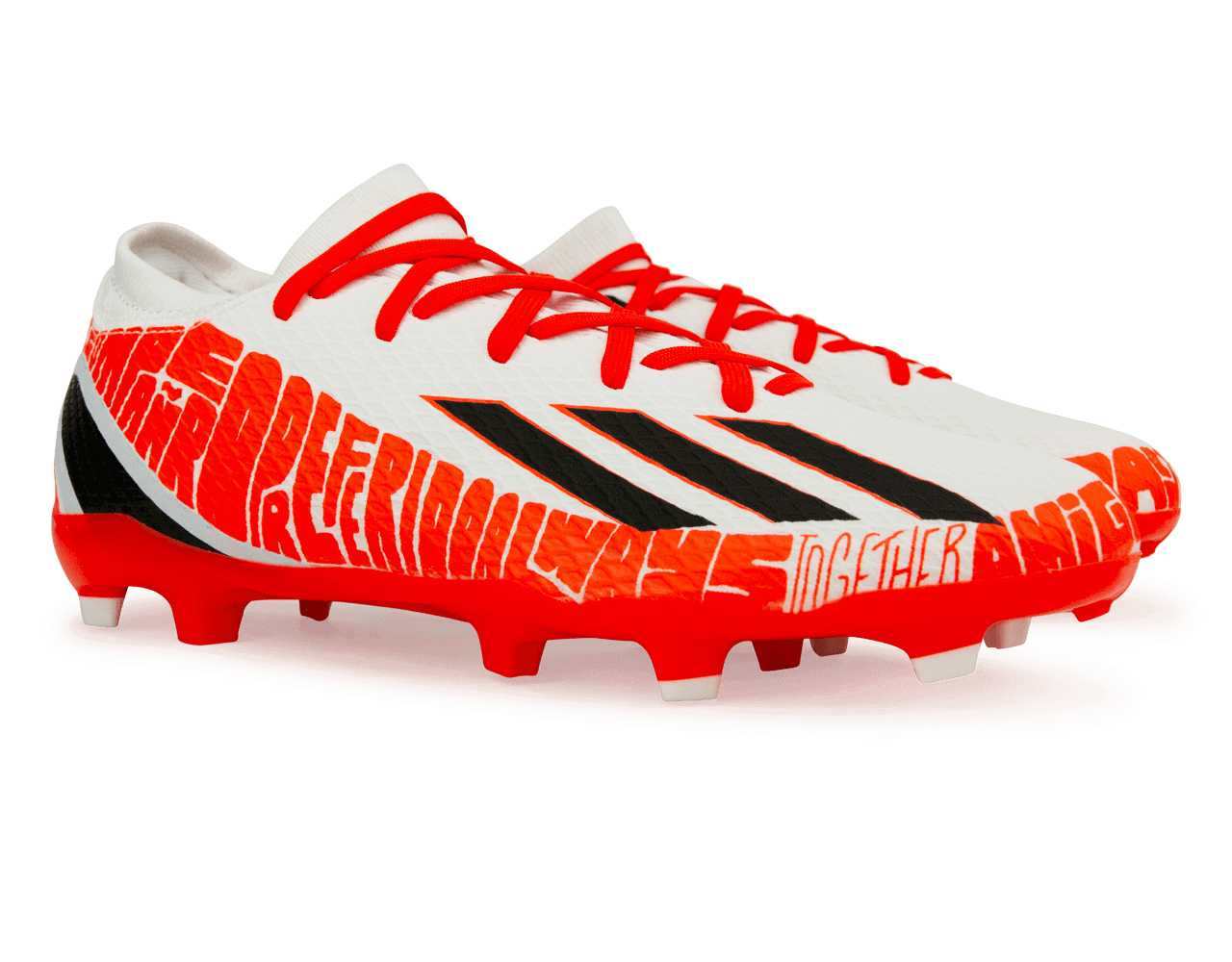 adidas Men's X SpeedPortal Messi.3 FG White/Black/Solar Red