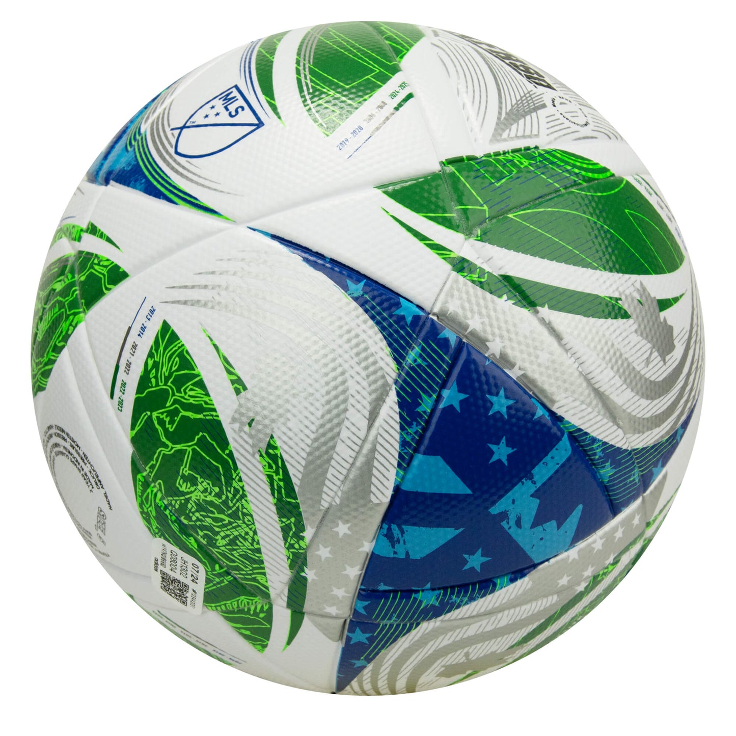 adidas MLS 2024/25 League NFHS Ball White/Green/Blue