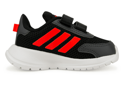 adidas Toddlers Tesnor Run I Shoes Black/White/Red