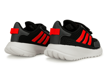 adidas Toddlers Tesnor Run I Shoes Black/White/Red