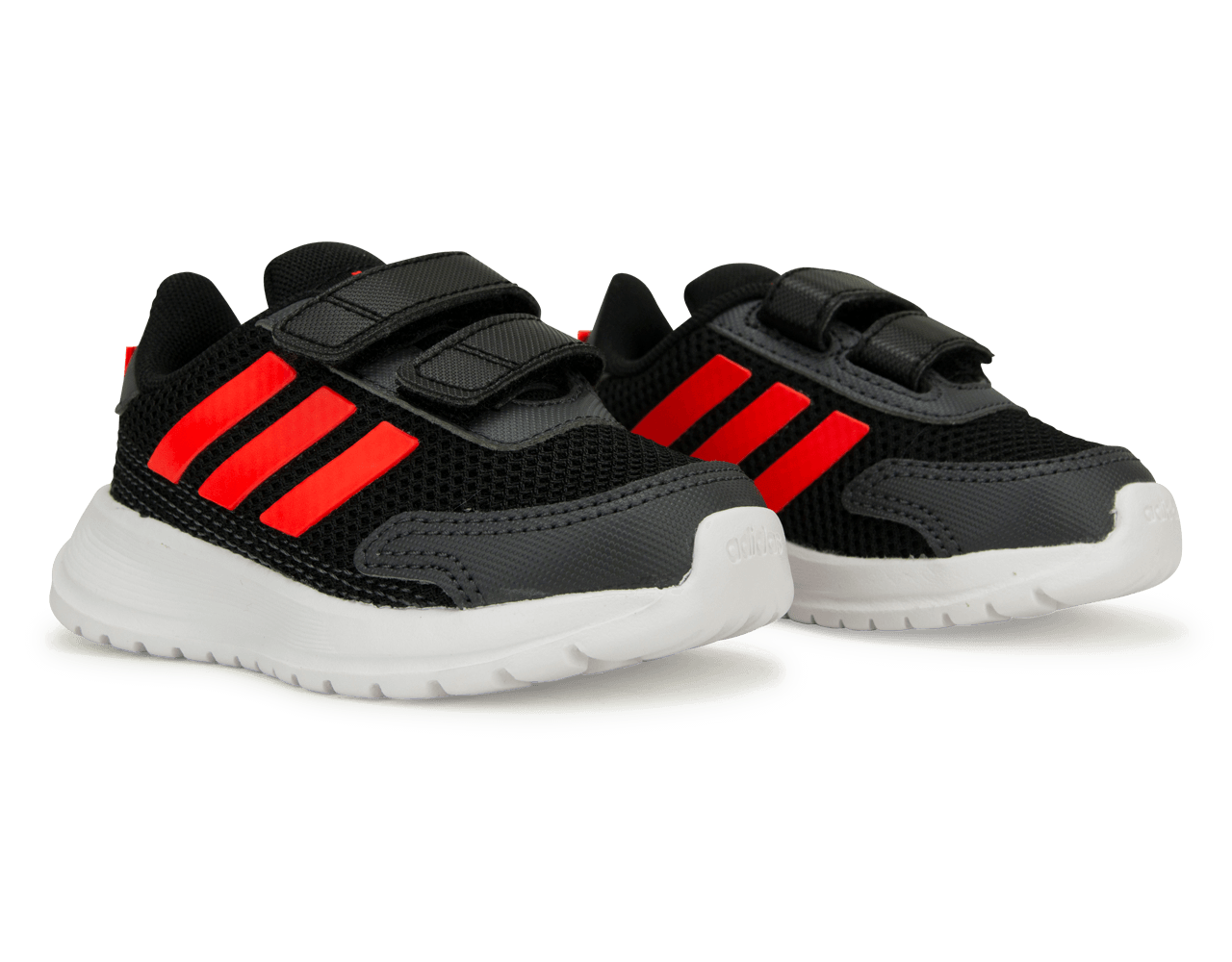 adidas Toddlers Tesnor Run I Shoes Black/White/Red