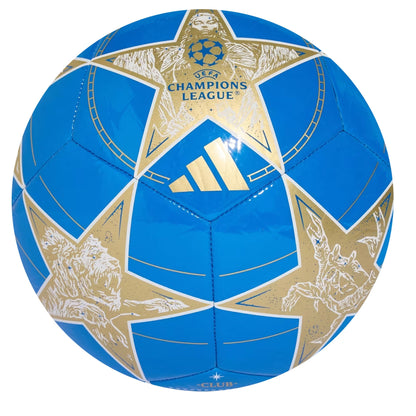 adidas UCL Club 2025/26 League Stage Ball White/Matte Gold