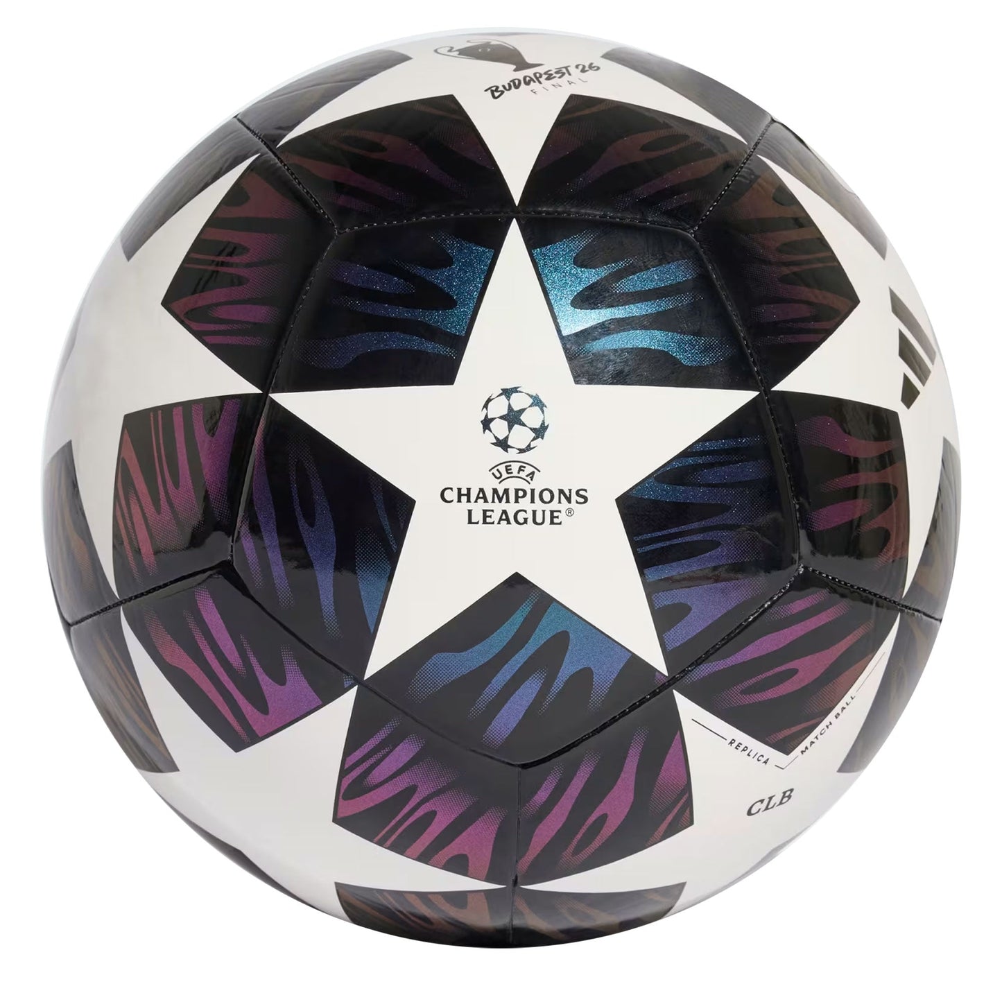 adidas UCL Club Ball Black/White/Purple