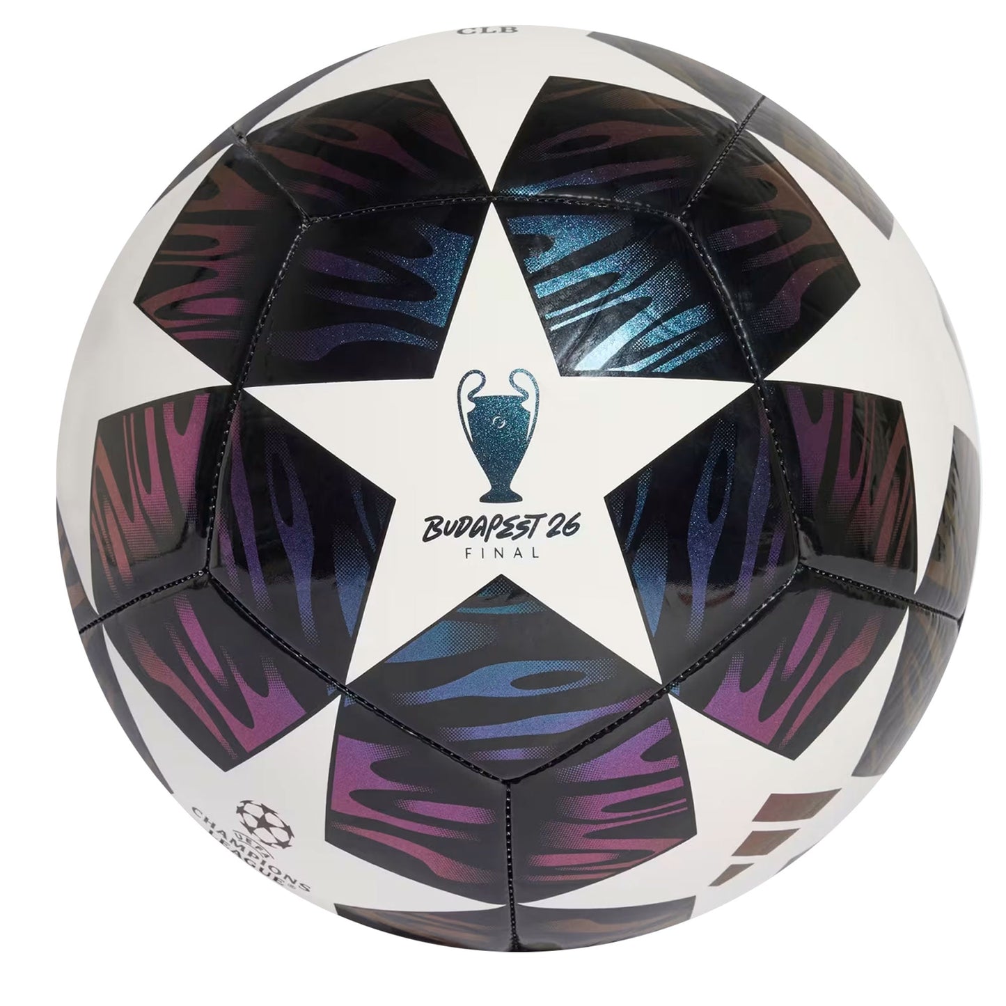 adidas UCL Club Ball Black/White/Purple