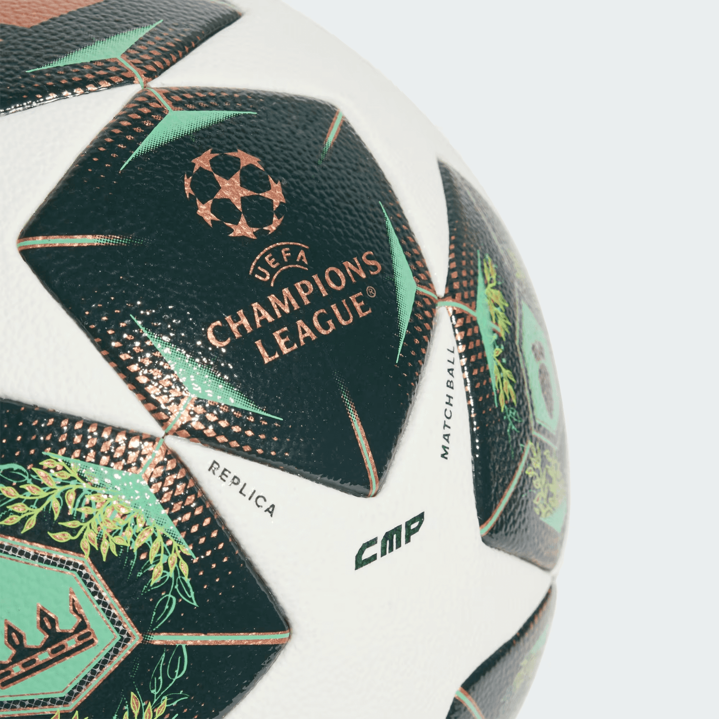 adidas UCL 2024/25 Competition Ball White/Green/Slime