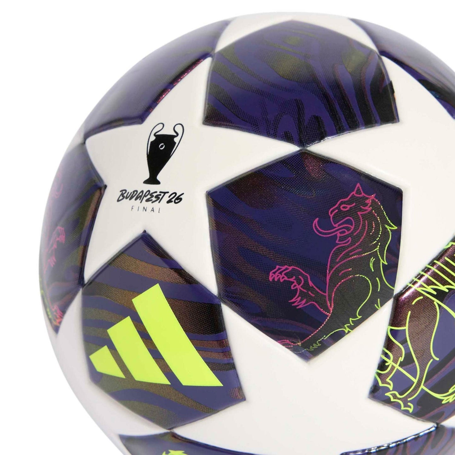 adidas UCL Mini Ball Purple/White/Yellow