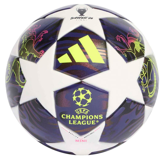 adidas UCL Mini Ball Purple/White/Yellow