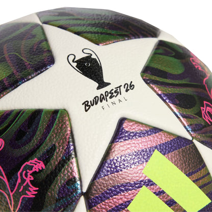 adidas UEFA Champions League 2026 Final Competition Ball Purple/White