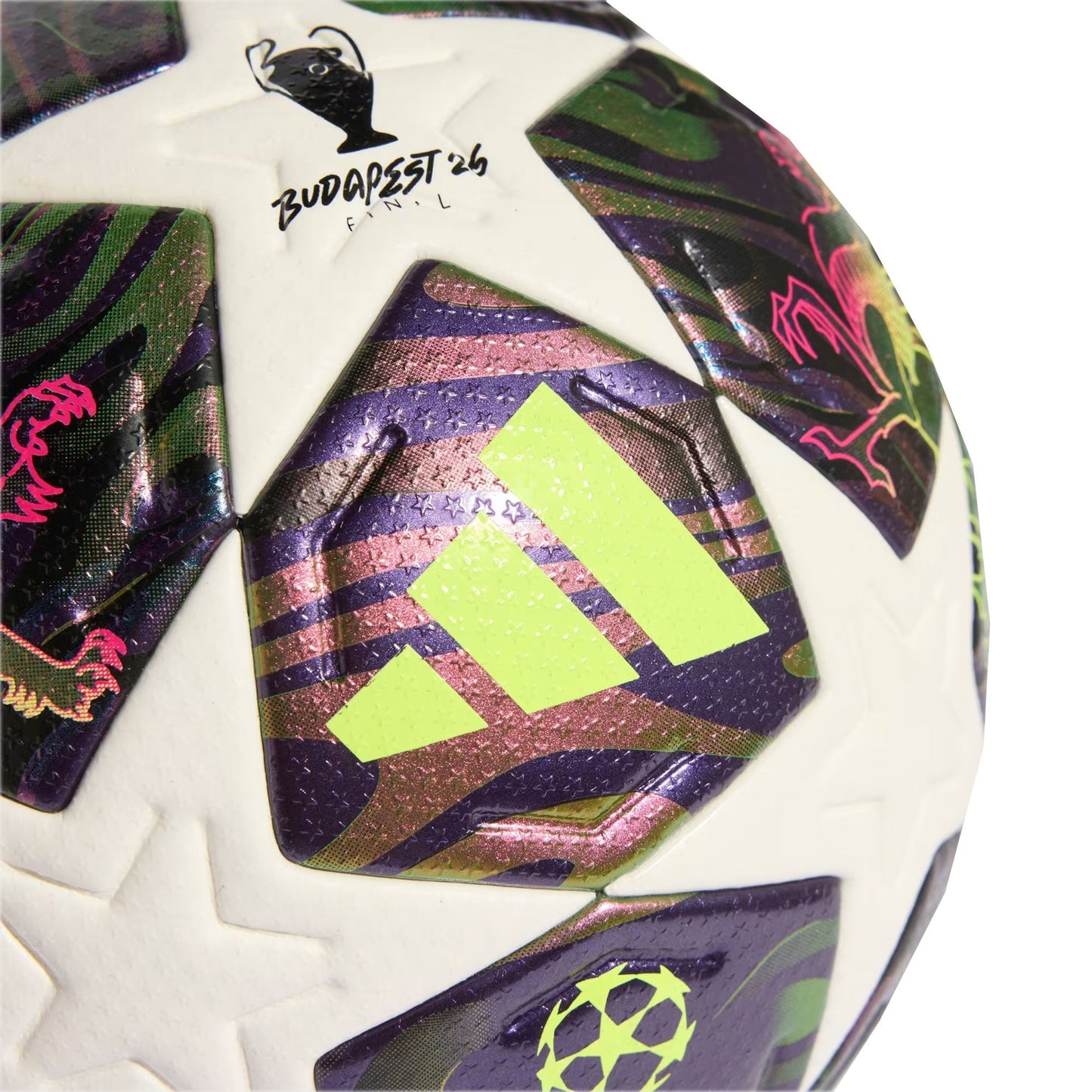 adidas UEFA Champions League 2026 Final Official Match Ball Purple/White