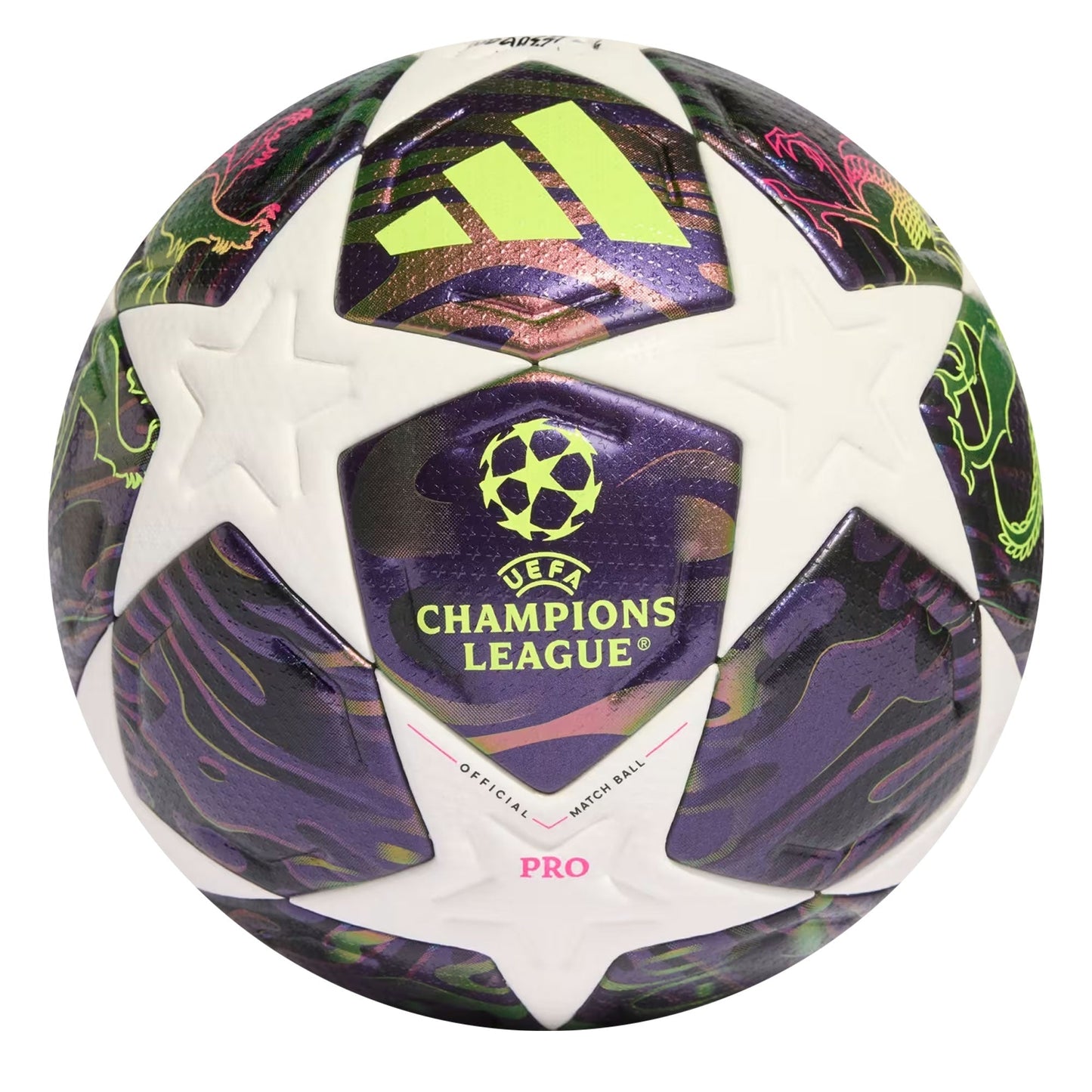 adidas UEFA Champions League 2026 Final Official Match Ball Purple/White