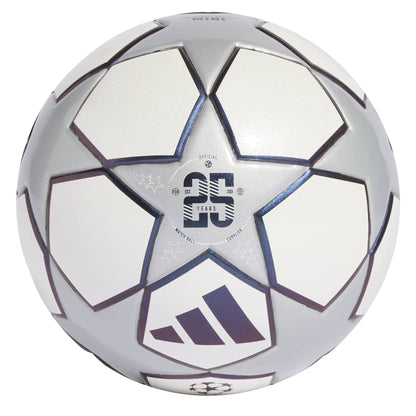 adidas UEFA Champions League Anniversary 3'rd Mini Ball White/Silver