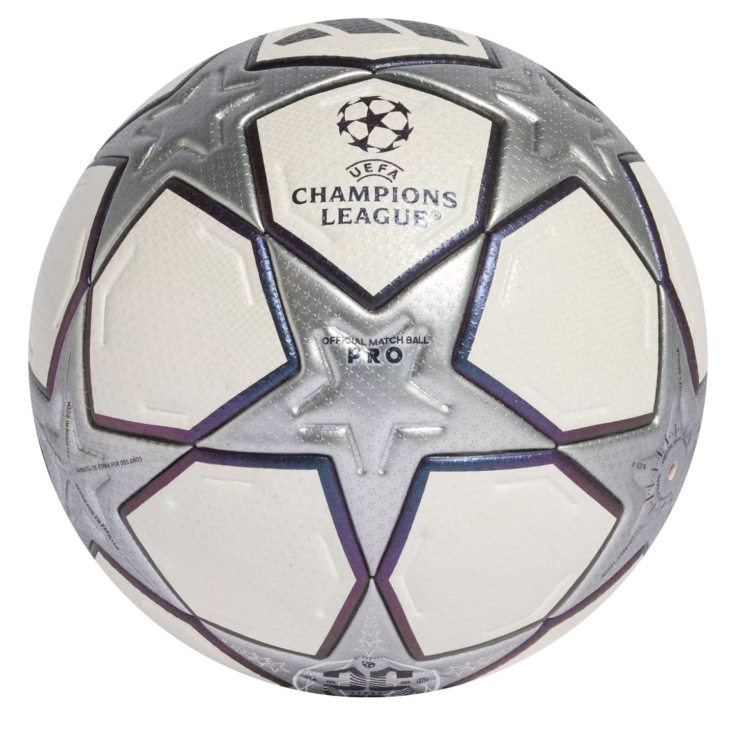adidas UEFA Champions League Pro 3'rd Ball White/Silver/Black