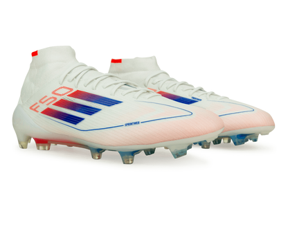adidas Women's F50 Elite Mid FG White/Lucid Blue