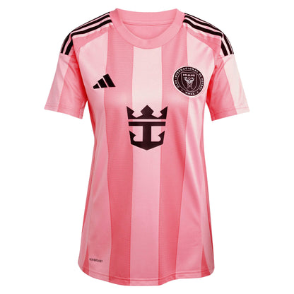 adidas Women's Inter Miami 2025/26 Home Jersey w/ Messi #10 Printing