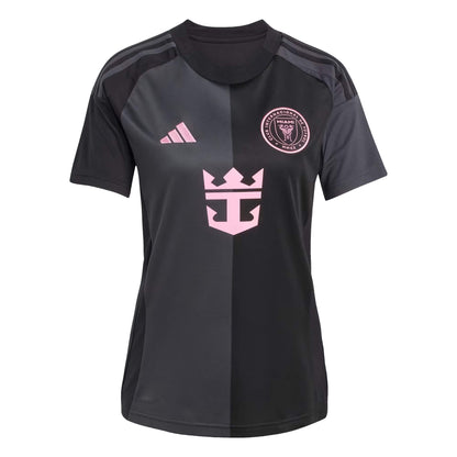 adidas Women's Inter Miami 2025/26 Away Jersey w/ Messi #10 Printing