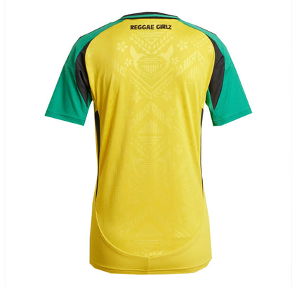 adidas Women's Jamaica 2024/25 Home Jersey Yellow/Green