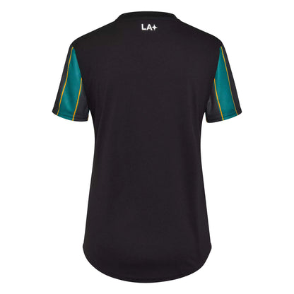 adidas Women's LA Galaxy 2021/22 Away Jersey Black/Tech Green