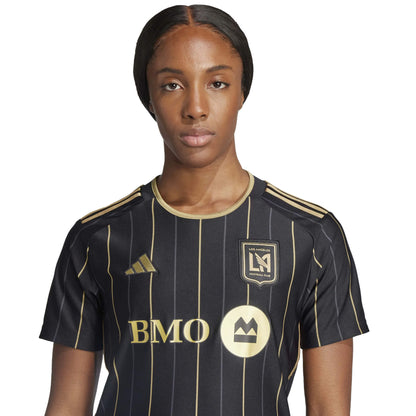 adidas Women's LAFC 2025/26 Home Jersey Black/Gold