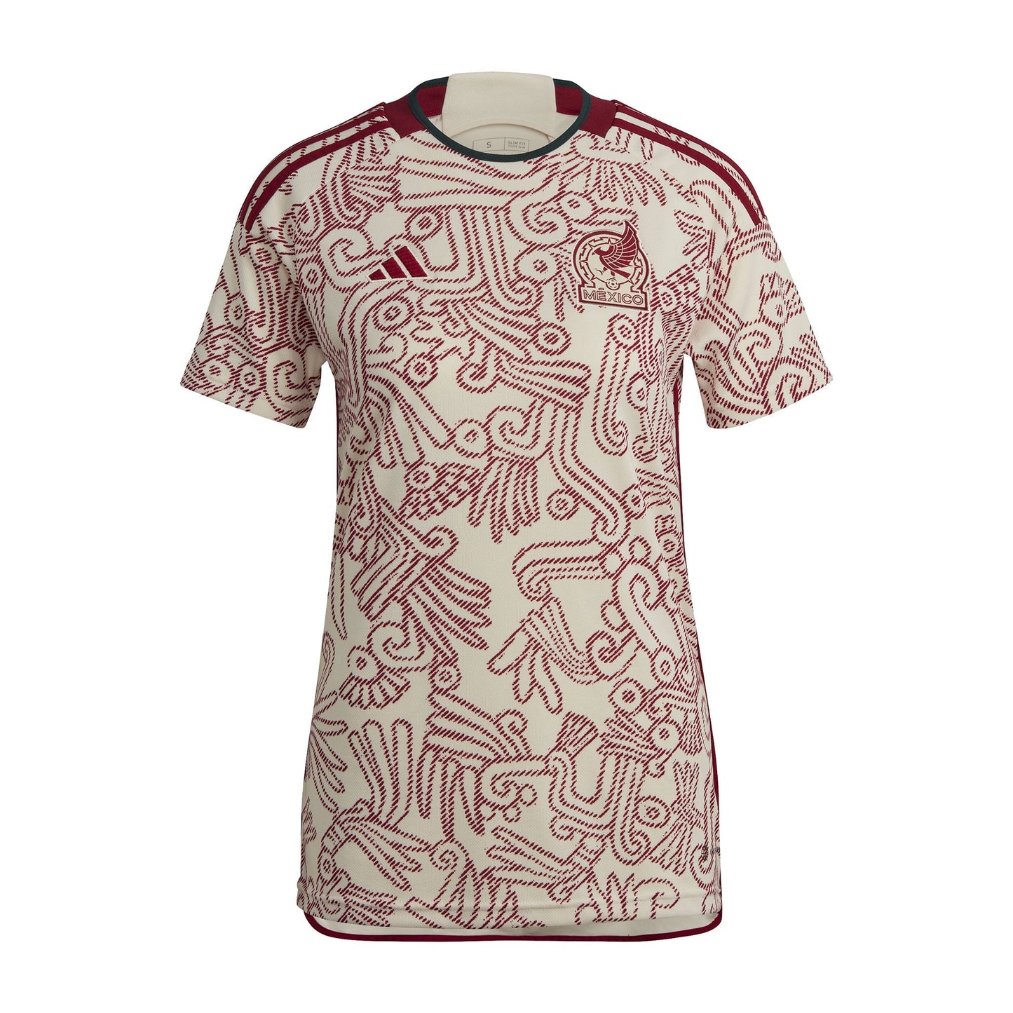 adidas Women's Mexico 2022/23 Away Jersey Wonder/White