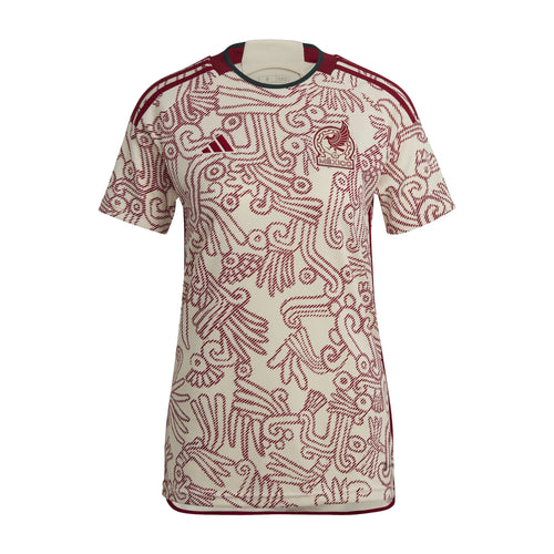 adidas Women's Mexico 2022/23 Away Jersey Wonder/White