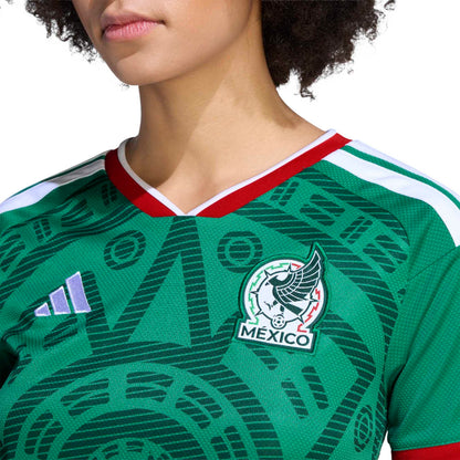 adidas Women's Mexico World Cup 2026 Home Jersey Green/White