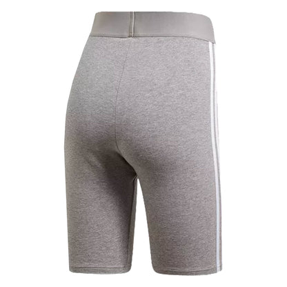 adidas Women's MH 3-Stripes Short Tights Heather Grey