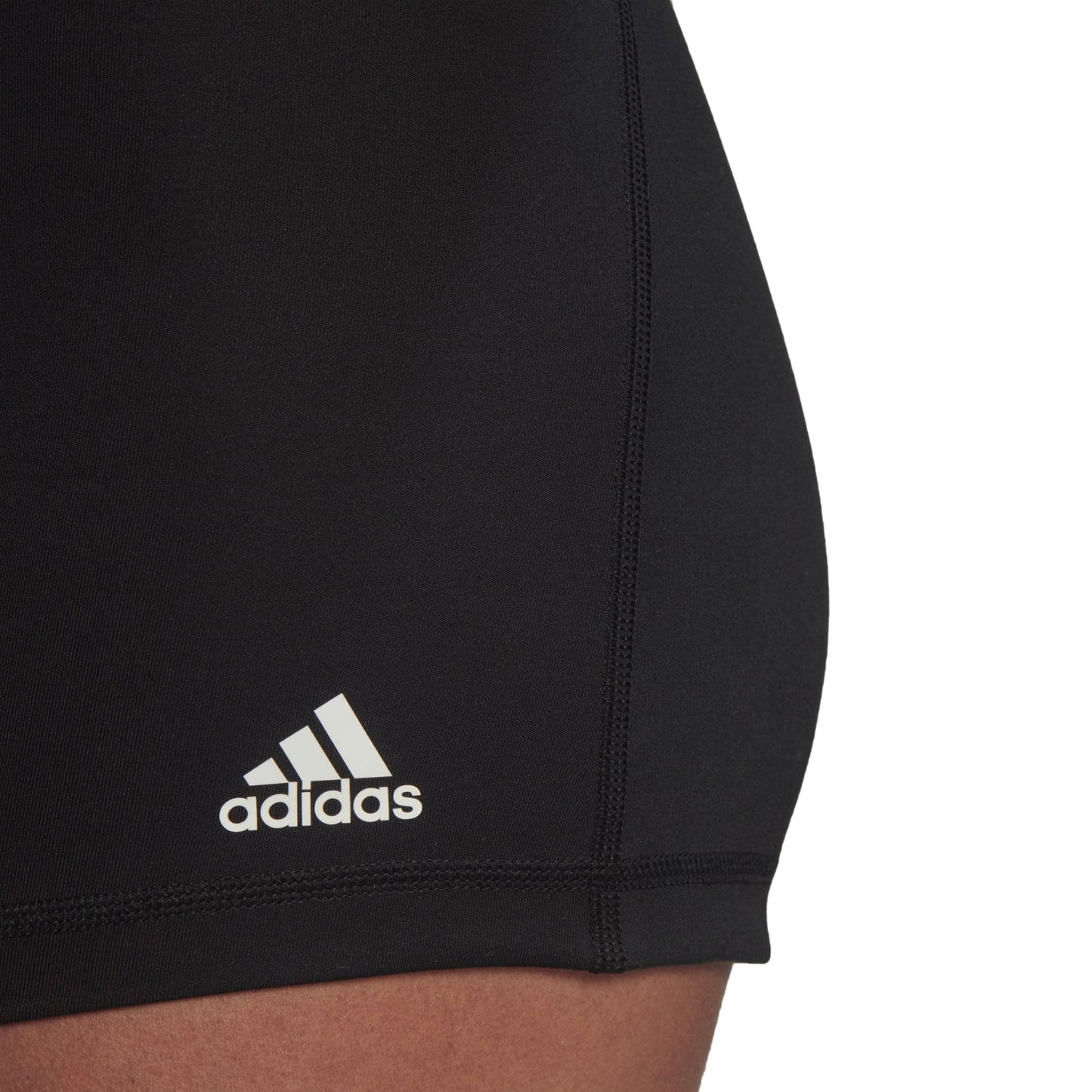 adidas Women's Yoga Essentials High Waisted Short Tights Black/White