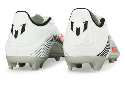 adidas Kids Messi F50 League FG/MG White/Red/Silver