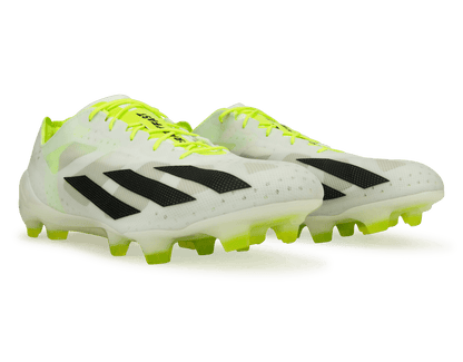 adidas Men's X Crazyfast+ FG White/Black/Lemon