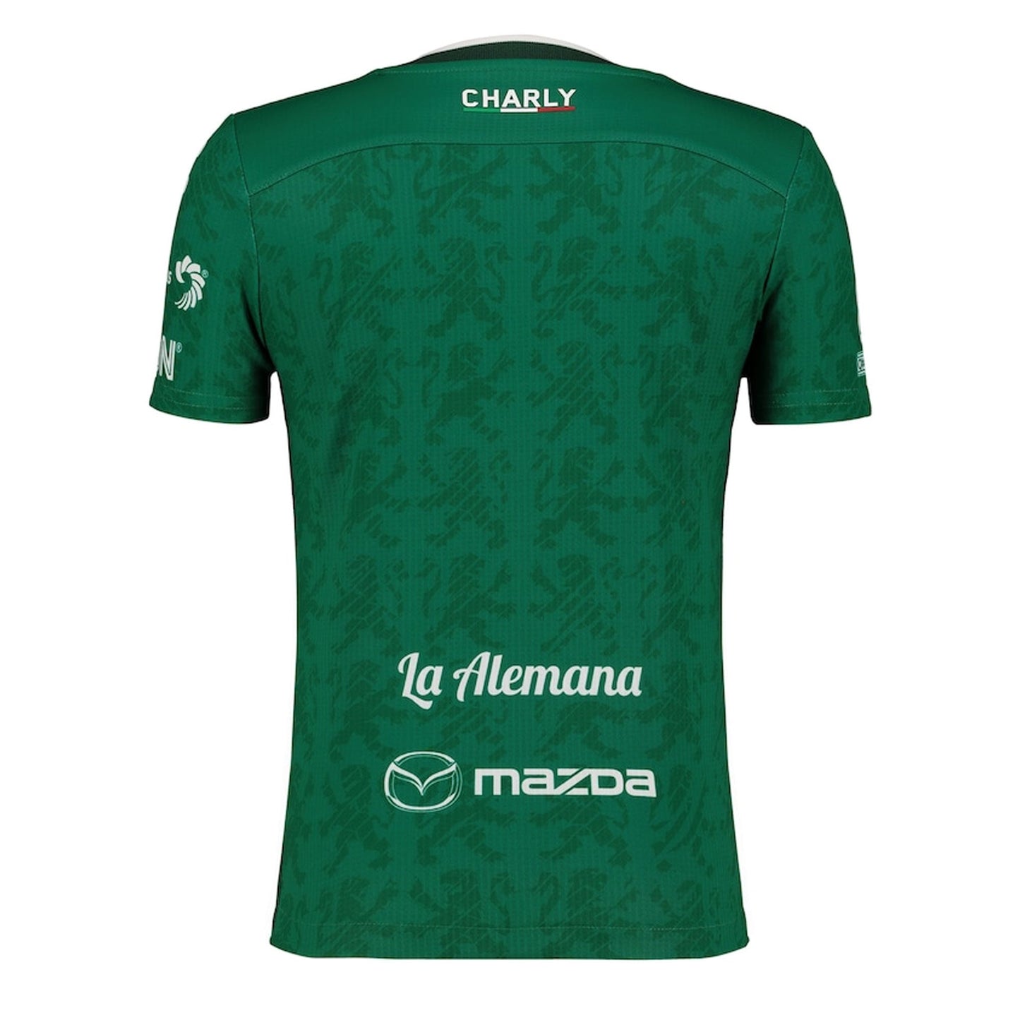 Charly Kids Leon 2024/25 Authentic Home Jersey Green/White