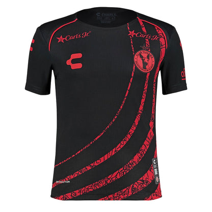 Charly Kids Xolos De Tijuana 2024/25 Authentic Home Jersey Black/Red