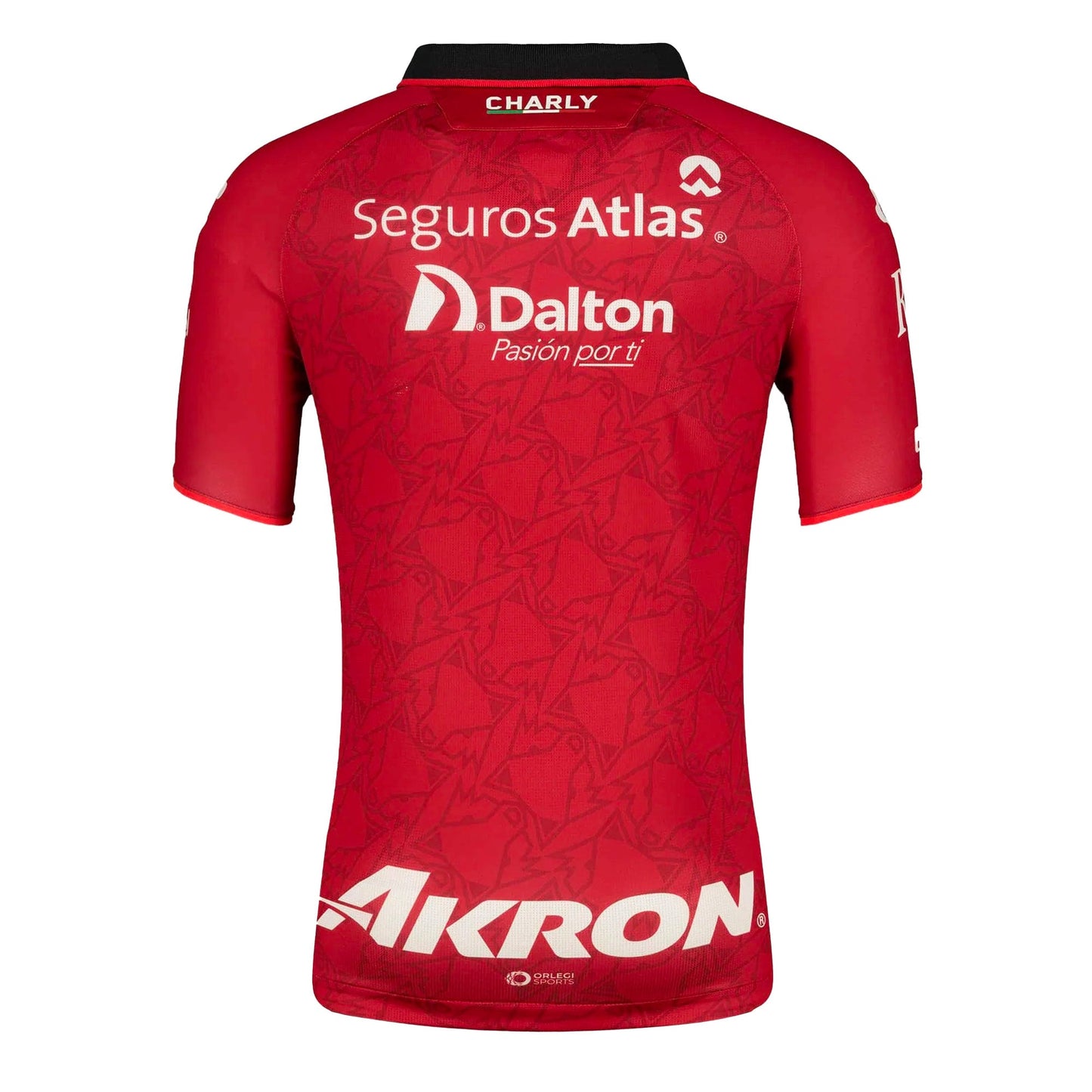 Charly Men's Atlas 2023/24 Authentic Away Jersey Red/Black