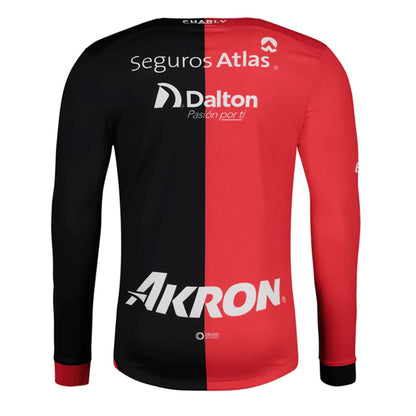 Charly Men's Atlas 2024/25 Authentic Long Sleeve Home Jersey Red/Black