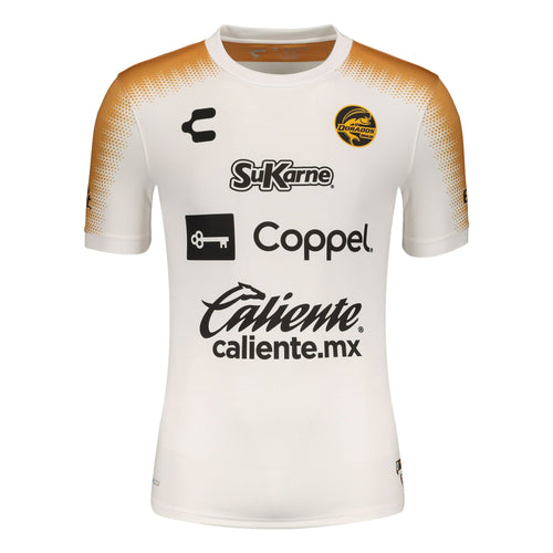 Charly Men's Dorados de Sinaloa 2021/22 Authentic Home Jersey White/Gold