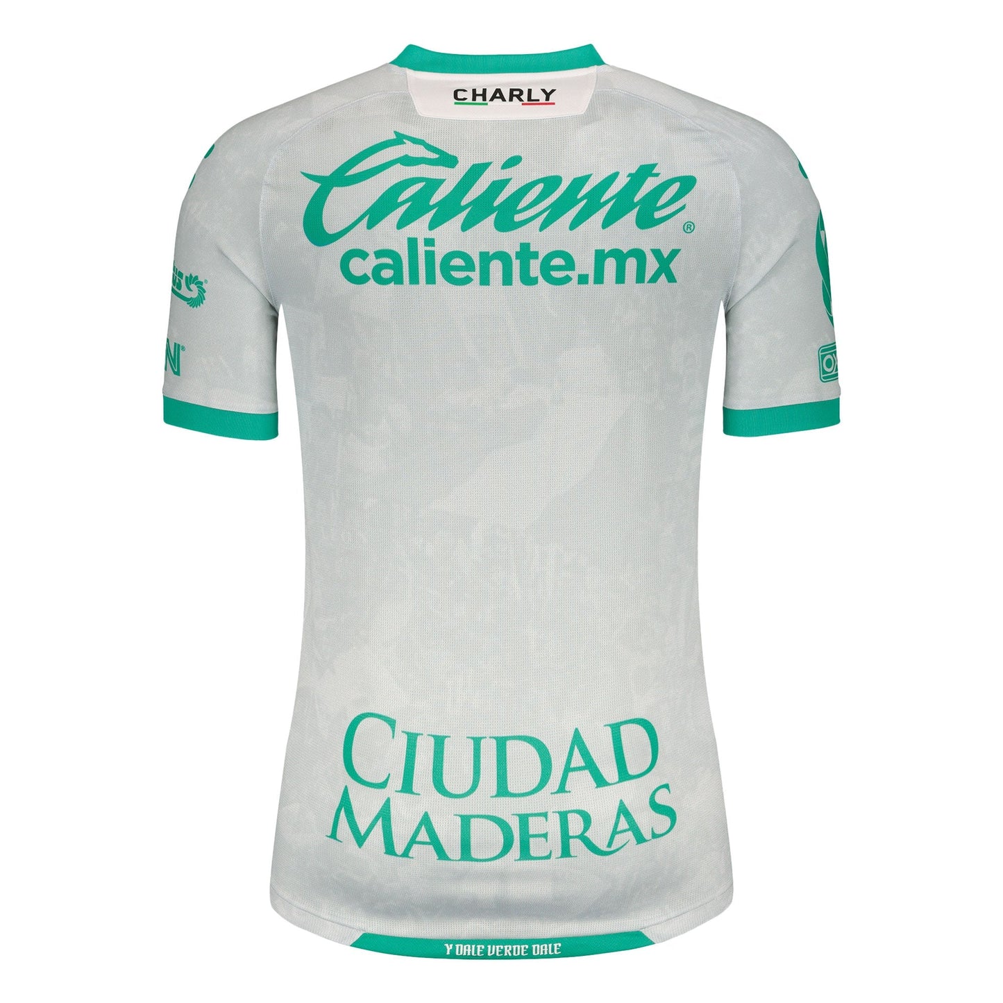 Charly Men's León 2021/22 Authentic Away Jersey Grey/Green