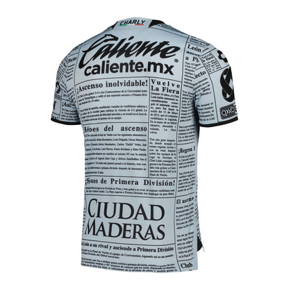 Charly Men's León 2022/23 Authentic Away Jersey Grey/Black