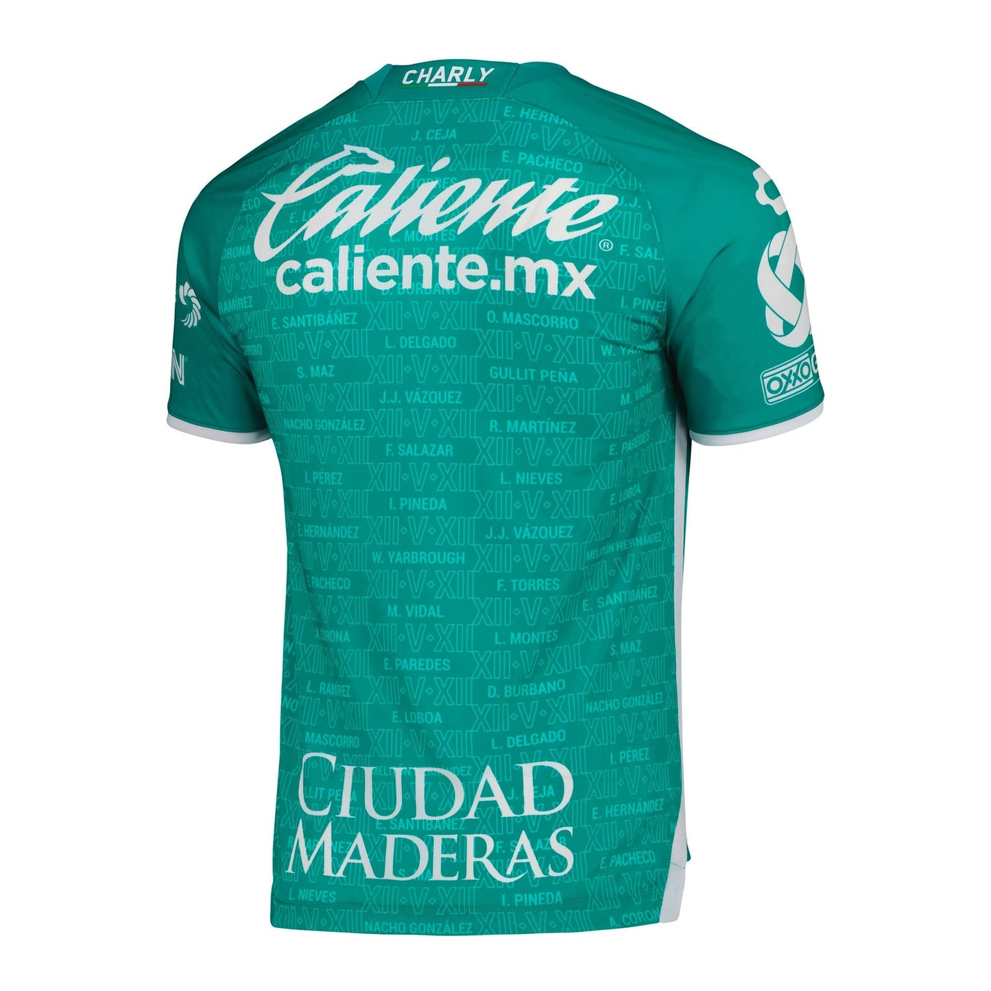 Charly Men's León 2022/23 Authentic Home Jersey Green/White